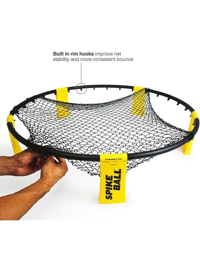 Spikeball طقم لعبة راؤن دنت الأصلي 3 كرات، يتضمن 3 كرات، شبكة، وحقيبة - Image 3